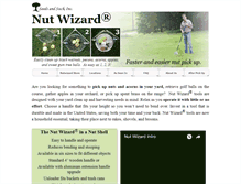 Tablet Screenshot of nutwizard.com